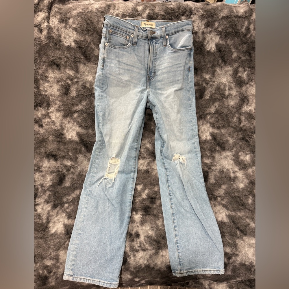 Madewell vintage straight style Light Blue Jeans